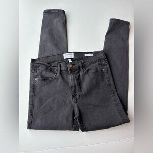 Frame Le High Skinny Jeans size 30 like new black